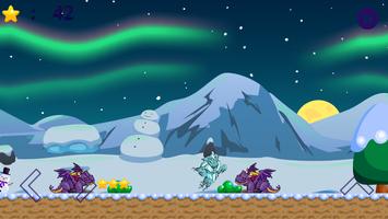 Winter Snow Icy Monster Kids Game ポスター