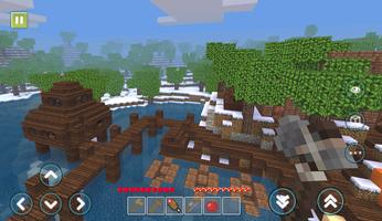 Snow Craft - Forest Villiage screenshot 1