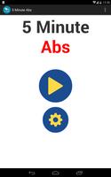 5 Minute ABS Workout routines Affiche