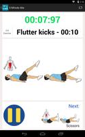 5 Minute ABS Workout routines 截图 2