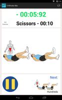 5 Minute ABS Workout routines capture d'écran 3