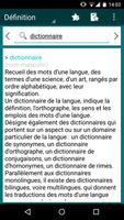 Poster French Explanatory Dictionary