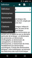 1 Schermata French Explanatory Dictionary