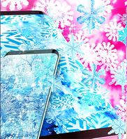 1 Schermata Snowflakes live wallpaper