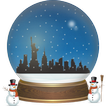 New York Snow Globe + Live Wallpaper