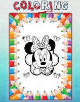 How To Color Minnie Mouse -mickey mouse plakat