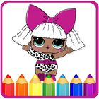 How To Color LOL Doll Surprise -New lol doll games иконка
