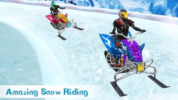 Extreme Snow  Super Bike Racing : Snow Bike Uphill screenshot 3