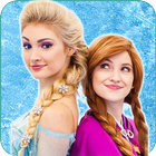 Snow Princess Elsa Anna أيقونة