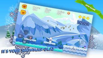 Adventure In Frozen World الملصق