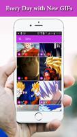 Anime GIFs الملصق