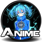 Anime GIFs أيقونة