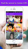 Anime GIFs الملصق