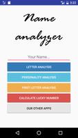 Personality By Name - describi Affiche