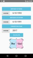 Baby Gender Planner स्क्रीनशॉट 1