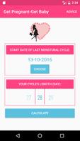 Ovulation Calendar - Get Baby पोस्टर