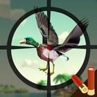 Duck hunting attack icon