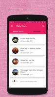 Flirty Texts تصوير الشاشة 1