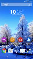 Frosty Xperia Theme 海报