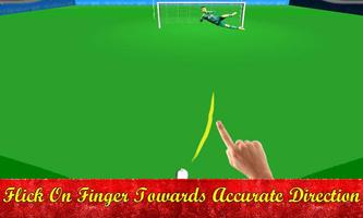 Flick Soccer Kick-poster