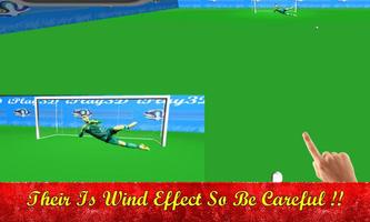 Flick Soccer Kick تصوير الشاشة 1