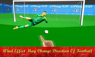 Flick Soccer Kick تصوير الشاشة 3