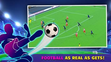 Soccer 2018-19:Football Game Ekran Görüntüsü 1