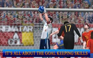 Soccer Players:Goalkeeper game 스크린샷 2