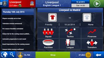 Soccer Manager 2015 capture d'écran 2