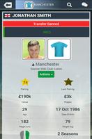 Soccer Manager Worlds captura de pantalla 1