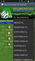 SoccerScores!OnAndroid screenshot 1