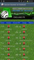 SoccerScores!OnAndroid تصوير الشاشة 2