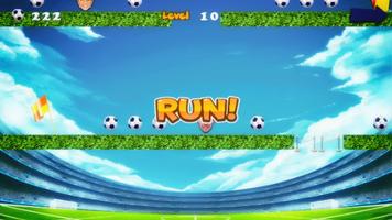Soccer Run تصوير الشاشة 1