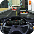 Racing In Bus 3D icon