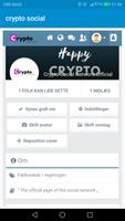 برنامه‌نما Crypto Social Networking عکس از صفحه