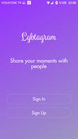 Lgbtagram - Lgbt Social Network Plakat