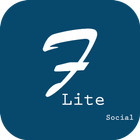 Lite for FB Faster Social Lite ícone