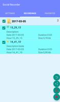 Social Recorder screenshot 2
