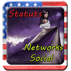 Social networks status icon