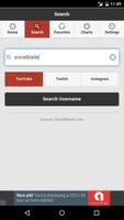 Social Blade Statistics App imagem de tela 3