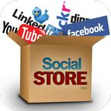 Social Media Store All in One-icoon
