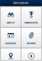 RHPD Citizen App poster