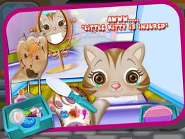 Cat Doctor: Paw Infection Affiche