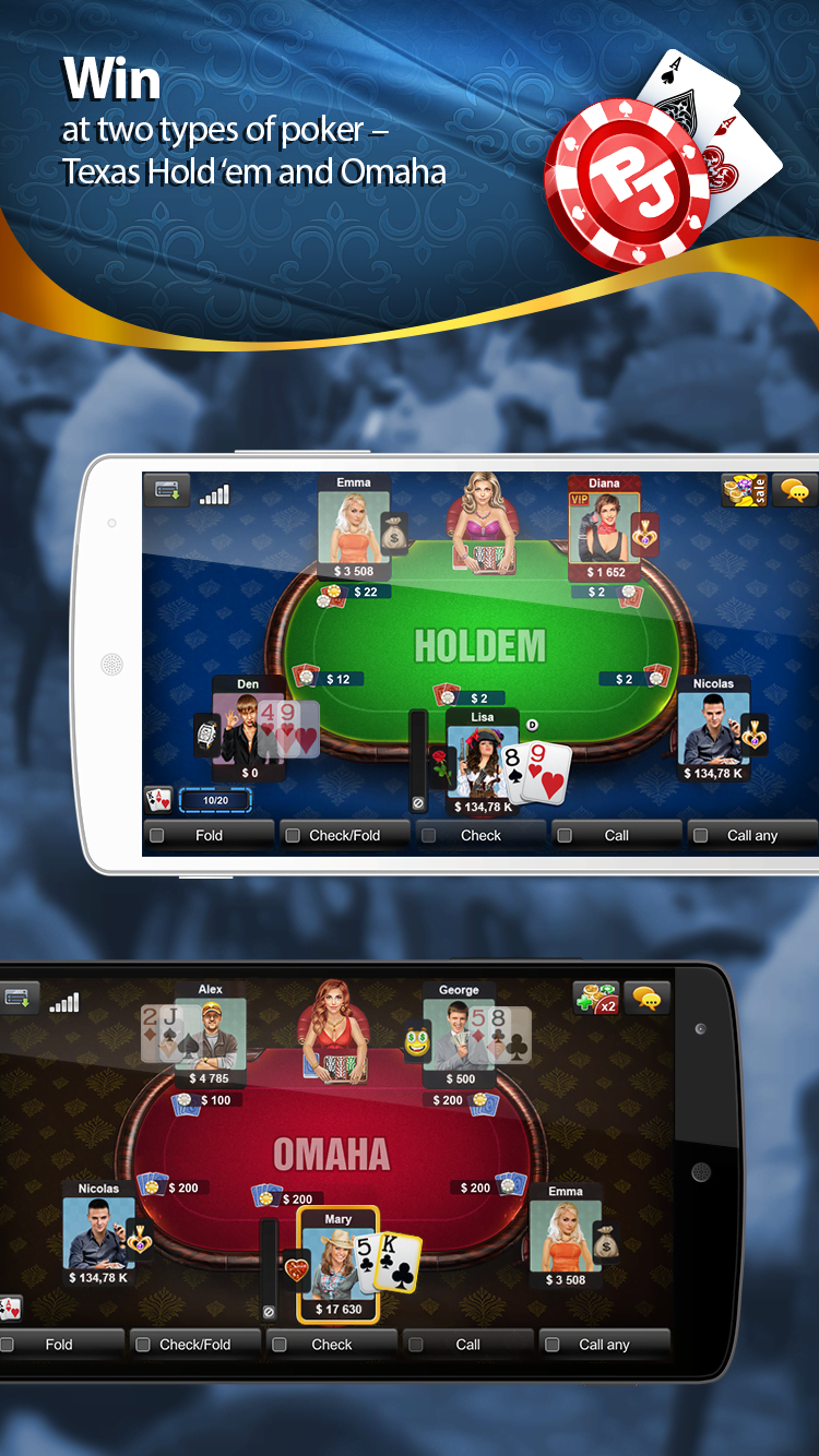 Texas holdem and omaha poker apk free