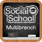 Social School Multibranch Zeichen