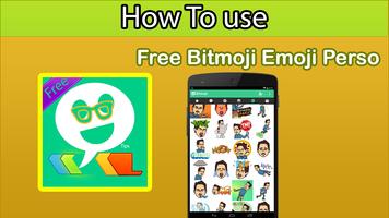 Pro Bitmoji Emoji Perso Tips الملصق