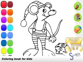 Poster Mouse Coloring Book