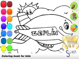 Zeplin  Coloring Book Screenshot 1