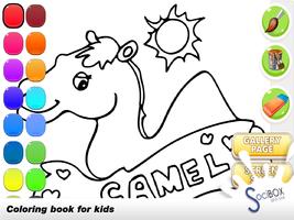 Camel Coloring Book Plakat