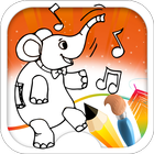 Elephant Coloring Book icono